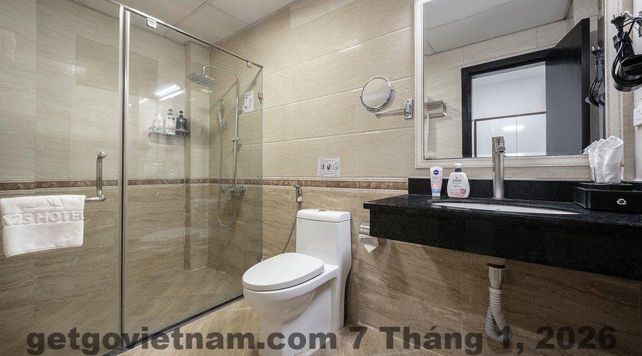 Đánh giá A25 Hotel 19 Chả Cá Hà Nội 2026: Có nên ở? 6 Khu vực ăn sáng tại A25 Hotel 19 Chả Cá với buffet đơn giản