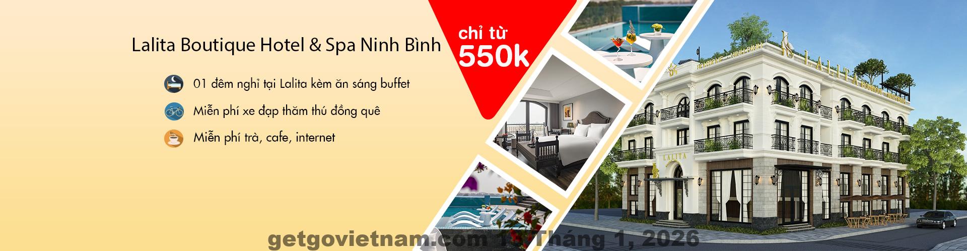Mức giá hợp lý cho dịch vụ cao cấp tại Lalita Boutique Hotel & Spa.