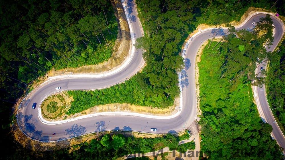 Khu vực ăn sáng tại Khách sạn Meila Tam Đảo