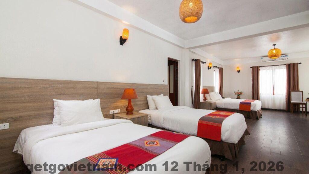 Không gian phòng Chapa Dew Hotel Sa Pa phù hợp phân khúc 3-4 sao