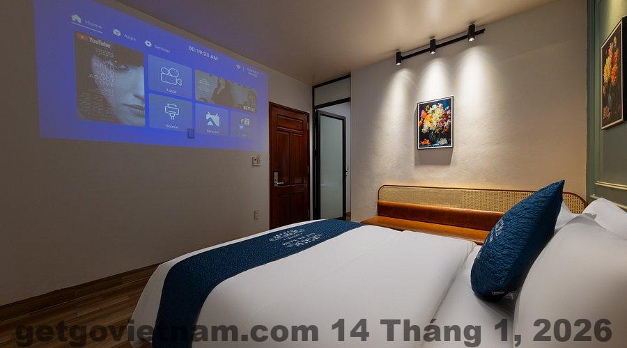 Phòng connecting room rộng rãi tại Cat Ba Xanh Spring Garden Hotel phù hợp gia đình nhỏ