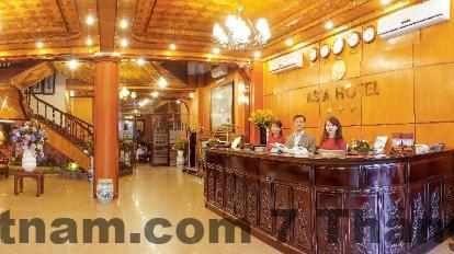 Sảnh Hanoi Asia Hotel - khách sạn trung tâm Phố Cổ