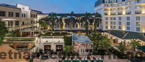 Không gian sang trọng bên trong Khách sạn Capella Hà Nội