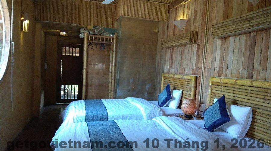Phòng bungalow gỗ tại Dao Lodge & Homestay Hà Giang