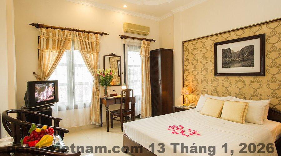 Phòng nghỉ tại khách sạn Thúy Vân, tiện nghi đầy đủ cho một kỳ nghỉ dưỡng thoải mái