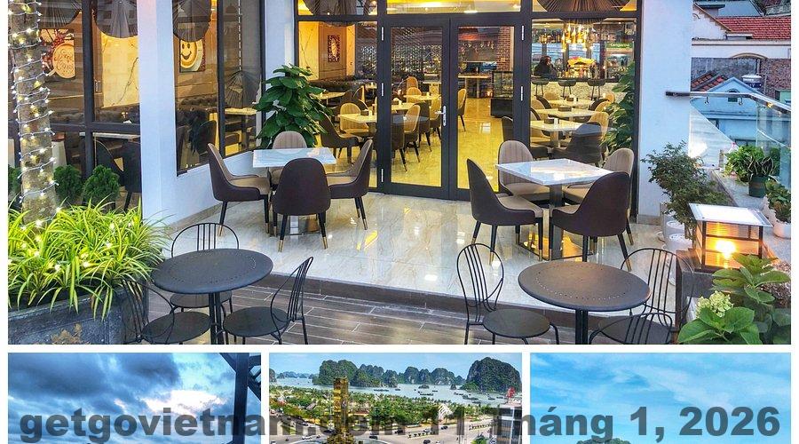 Phòng nghỉ Diamond Luxury Hotel Hạ Long thiết kế hiện đại, tông màu sáng