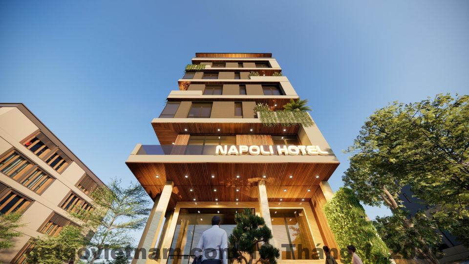 Vị trí khách sạn Napoli - Kiến trúc xung quanh khách sạn