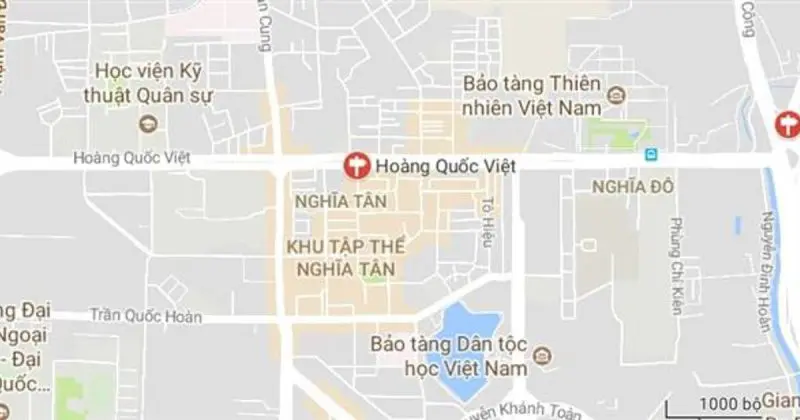 Đường Hoàng Quốc Việt quận Cầu Giấy Hà Nội