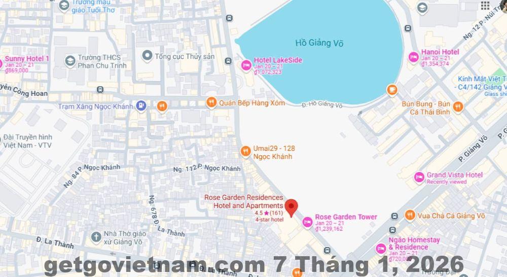 Khu vực Giảng Võ Đống Đa Hà Nội