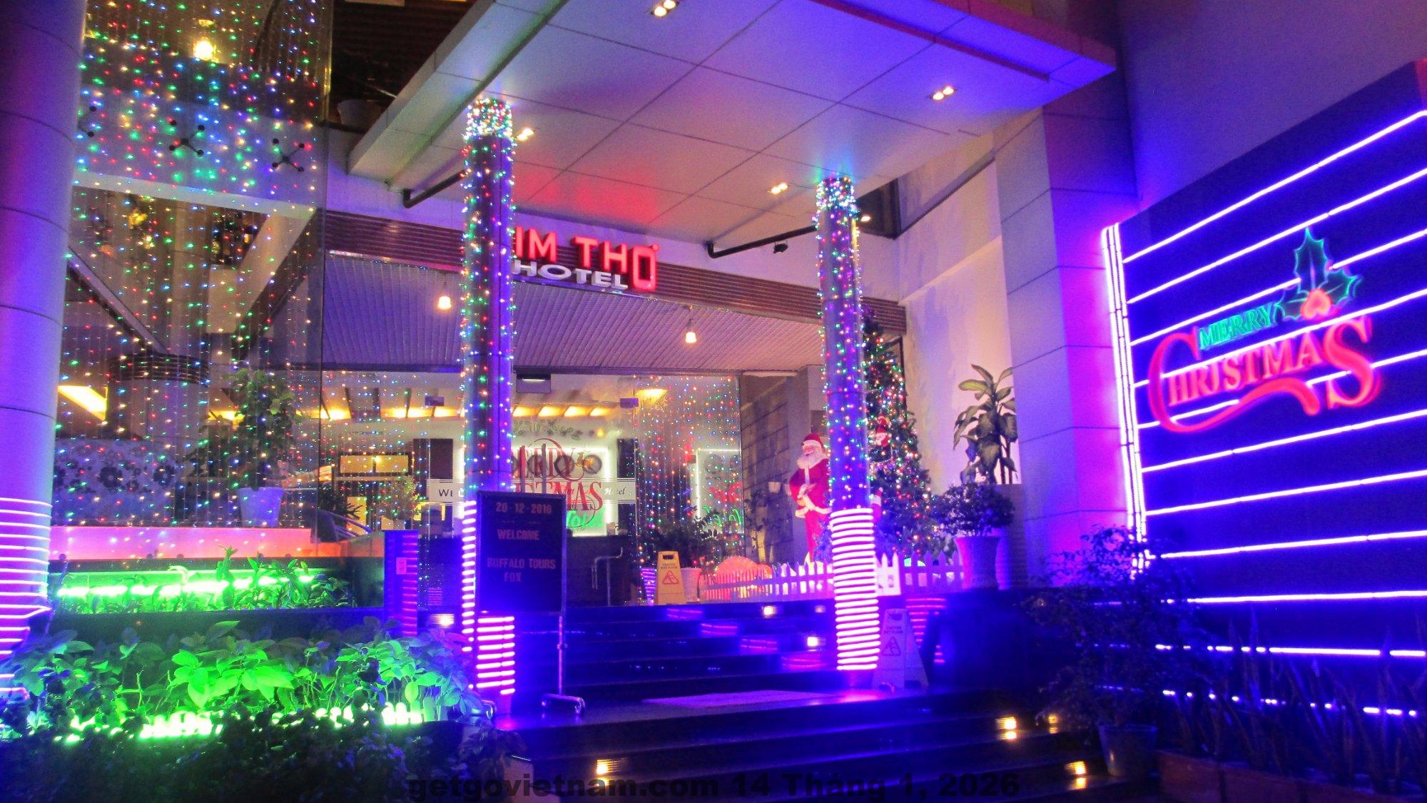 Ảnh mặt tiền My Kim Hotel Can Tho – một không gian ấm cúng và hiện đại.