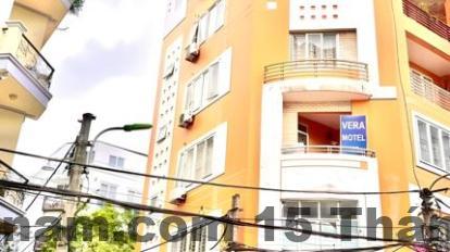 Khu vực ăn sáng đơn giản tại Khách sạn Vera Hà Nội