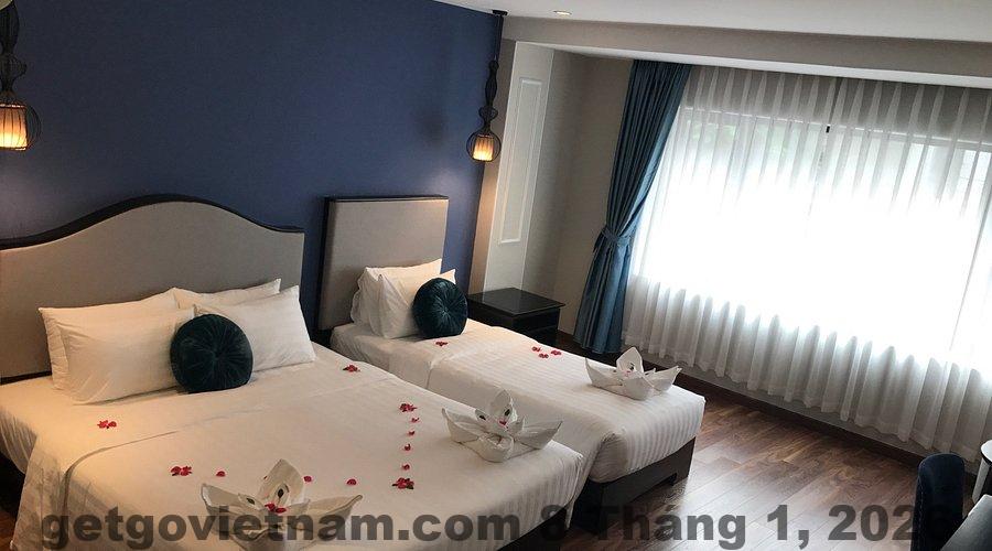 Phòng Family tại Hanoi La Castela Hotel phù hợp nhóm gia đình nhỏ