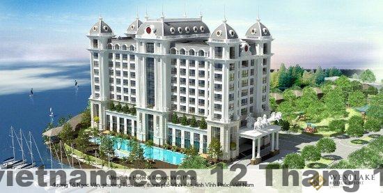 Khu vực sảnh lễ tân Khách sạn Hoa Biển Đại Lải