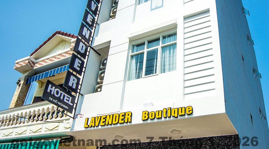 Khu vực lễ tân Lavender Hotel 200 Nam Đuống