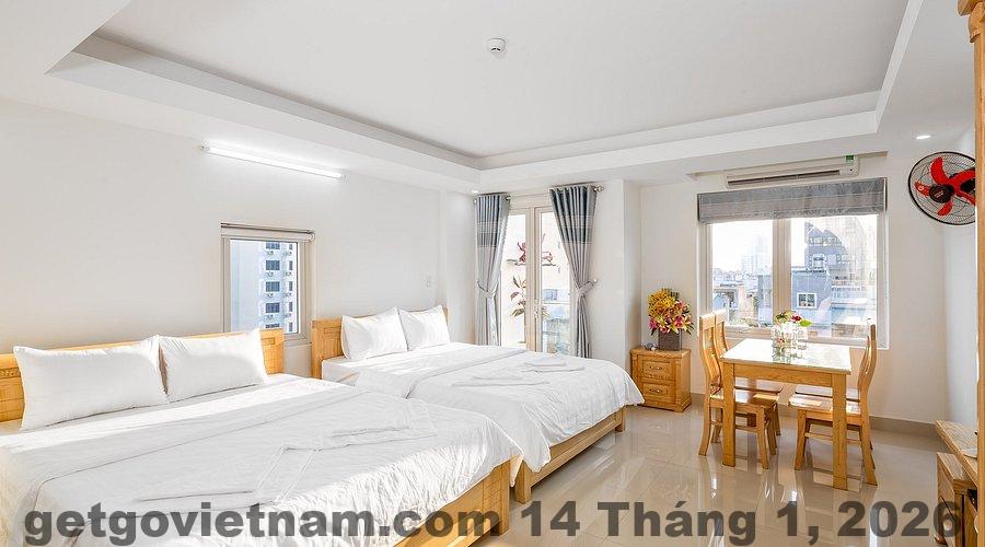 Khu vực lễ tân Trang Thanh Serviced Apartment & Hotel