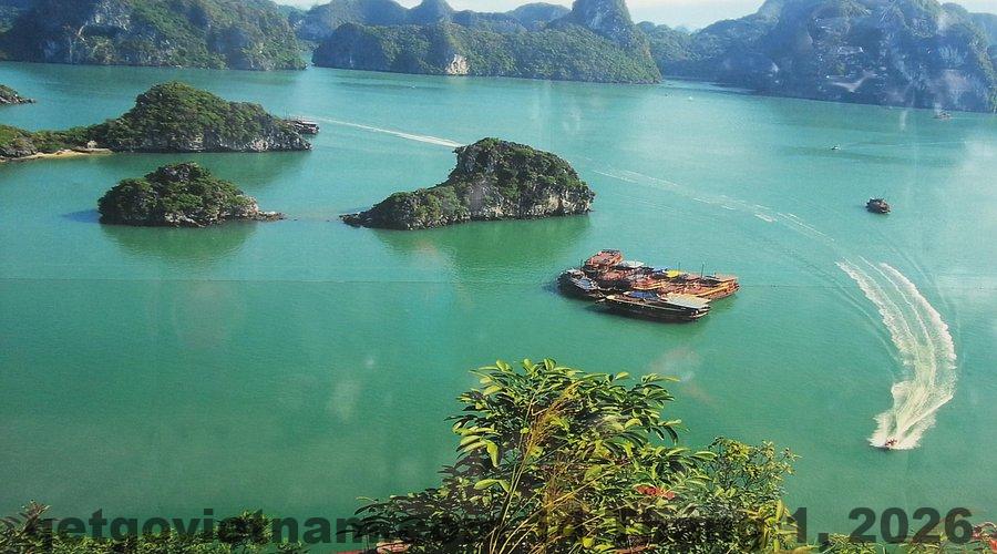 Khu vực Cát Hải gần biển và tuyến đường ra phà Gót