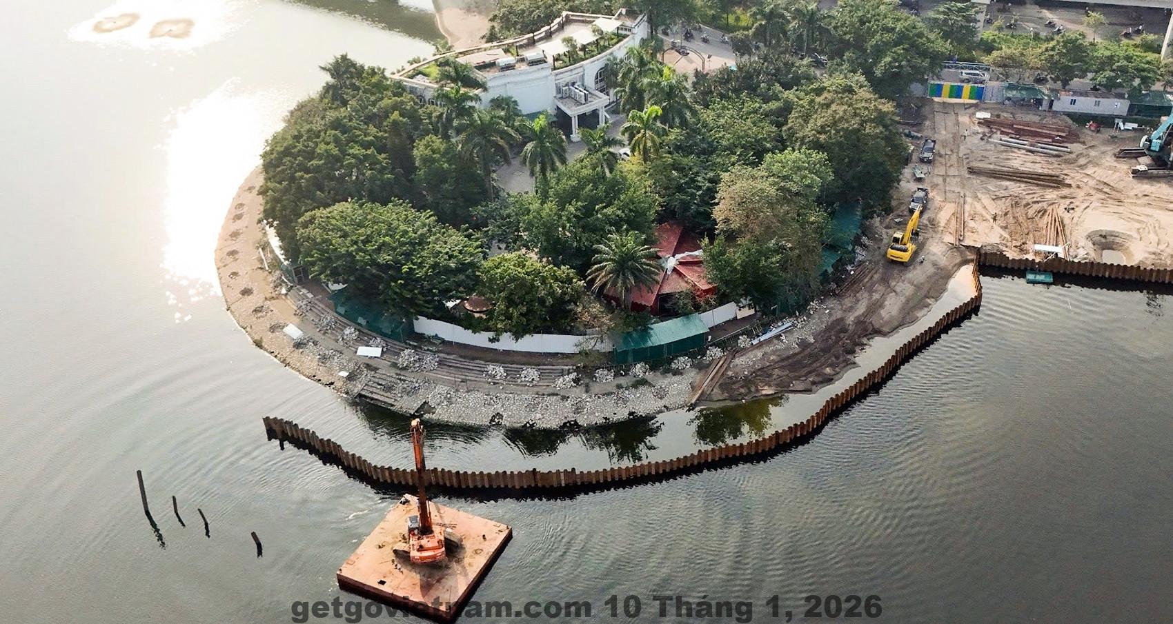 Không gian đô thị xung quanh Corona Hanoi House, không có hồ bơi hay khu giải trí