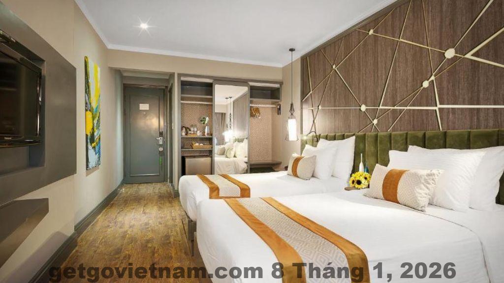 Không gian chung tại Hanoi Center Silk Boutique Hotel & Travel, không có hồ bơi hay gym