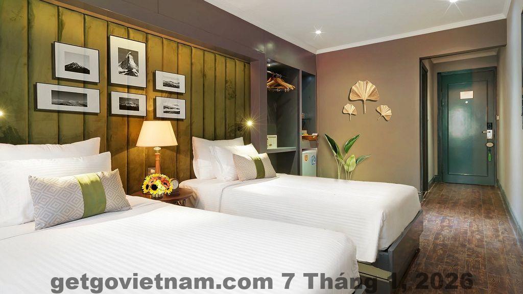 Phòng ngủ Hanoi Center Silk Hotel And Travel