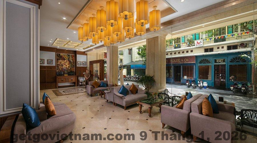 Khu spa nhỏ tại Hanoi Oriental Pearl Hotel không có hồ bơi