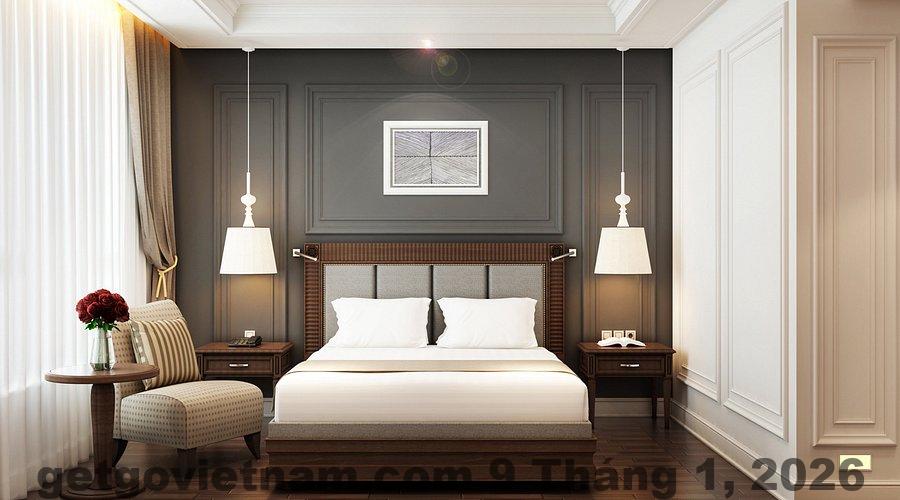 Khu vực ăn sáng buffet tại Hanoi Oriental Pearl Hotel