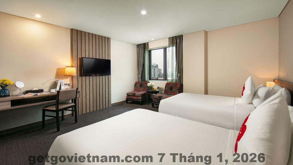 Hanoi Tokyo Hotel Đánh Giá 2026: Khách Sạn Trung Tâm Hoàn Kiếm Có Đáng Ở? 6 Khu vực ăn sáng Hanoi Tokyo Hotel với thực đơn đơn giản