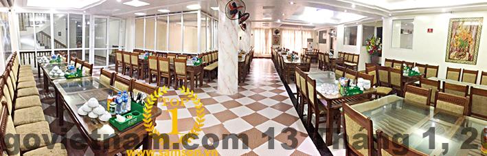 Ăn sáng tại Chinh Thủy Hotel