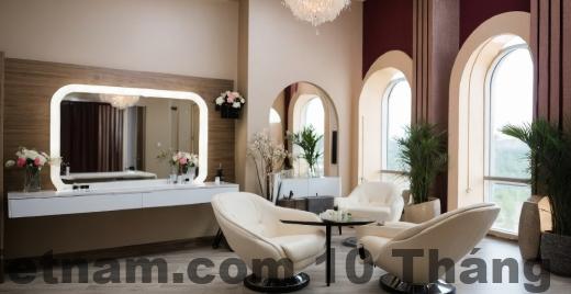 Góc thư giãn nhỏ trong studio dành cho khách lưu trú dài ngày