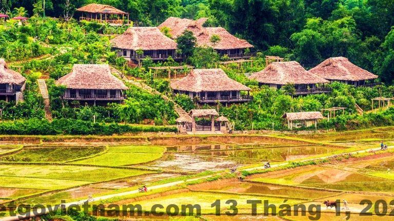 Giá phòng hợp lý tại Mai Chau Green Rice Field Hotel