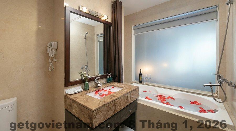 Không gian spa nhỏ tại Brilliant Me Tri Hotel & Spa