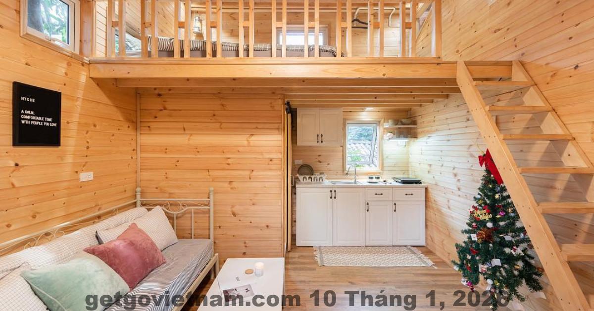 Không gian sinh hoạt chung dạng homestay tại khu vực Tây Hồ Hà Nội