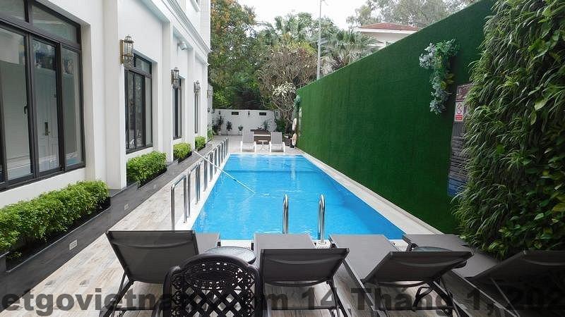 Hồ bơi trong nhà tại VIET 4 SEASONS HOTEL Hải Phòng