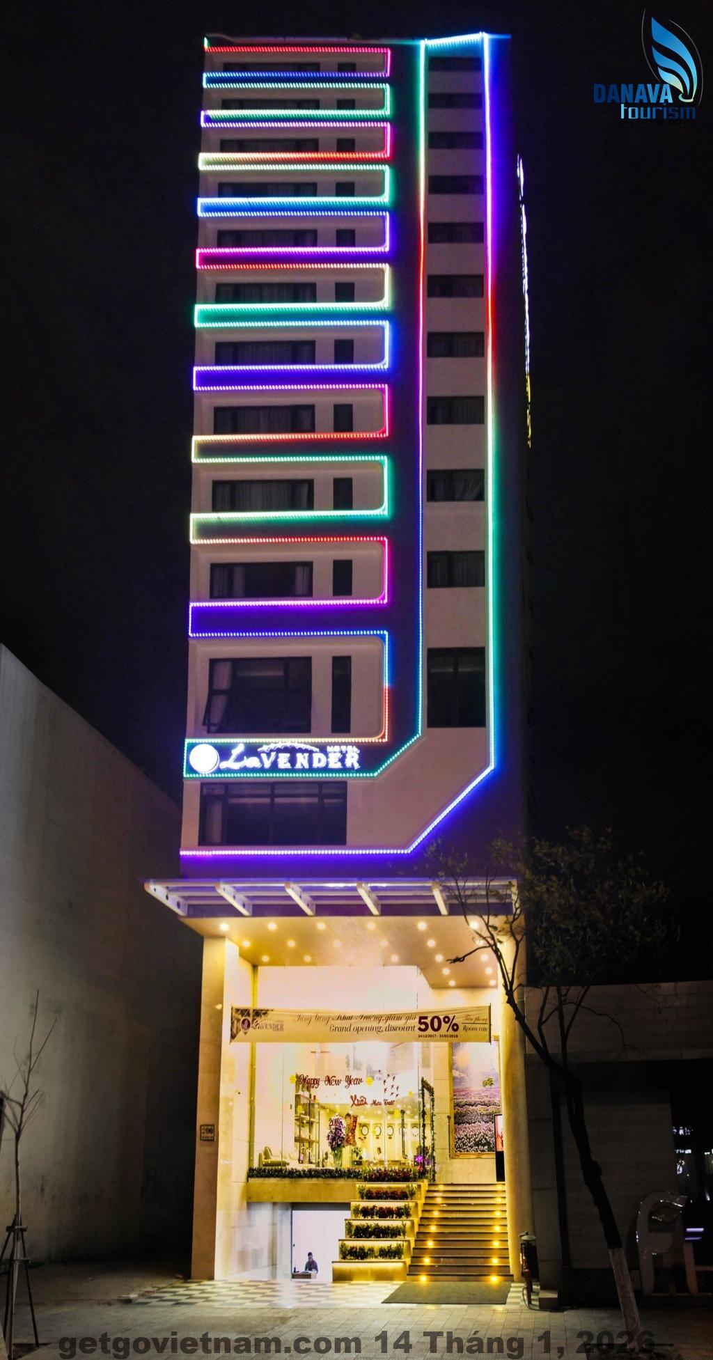 Vị trí Lavender Riverside Hotel gần trung tâm thành phố Đà Nẵng, thuận tiện tham quan các điểm du lịch