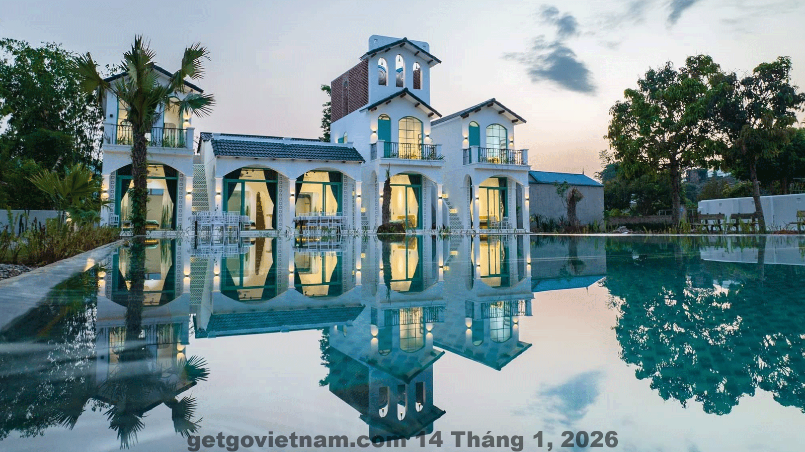 Bữa sáng tại khách sạn Green Town Mộc Châu