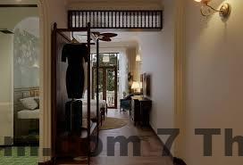 Khu vực lễ tân khách sạn La Belle Maison với phong cách thân thiện và ấm cúng