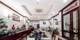 Khu vực lễ tân Khách Sạn Thành An với phong cách phục vụ thân thiện