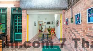 Không gian sinh hoạt chung yên tĩnh tại homestay