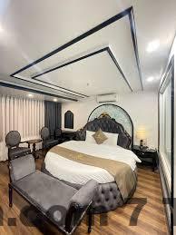 Khu vực ăn uống đơn giản tại Bảo Anh Hotel, không phục vụ buffet sáng