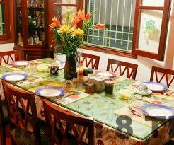 Khu vực lễ tân French-styled House đơn giản, mang tính gia đình