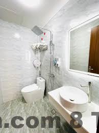 Quầy lễ tân A&EM Villa với phong cách phục vụ thân thiện