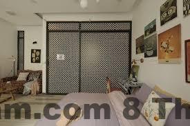 Nội thất phòng Langmandi Experience Đội Cấn phong cách tối giản