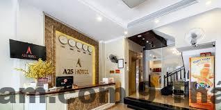 Vị trí A25 Hotel 96 Hai Bà Trưng gần Hồ Hoàn Kiếm và ga Hà Nội