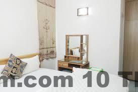 Quầy lễ tân đơn giản tại Nhà Nghỉ Cửu Long, phong cách phục vụ thực dụng