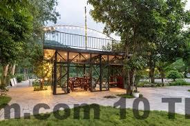 Soc Village Sóc Sơn vào buổi chiều với không gian yên bình