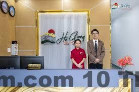 Phòng nghỉ tại Ha Giang Hill Hotel với thiết kế hiện đại và tiện nghi đầy đủ