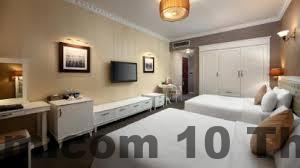 Phòng nghỉ sang trọng, mang đến cảm giác thoải mái với không gian sáng và rộng rãi.