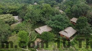 Khung cảnh núi rừng tuyệt đẹp nhìn từ Panhou Retreat.