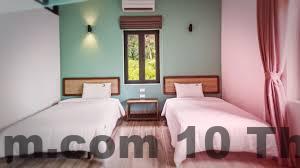 Phòng nghỉ tại Dây Diều Cerf Volant thiết kế đơn giản, thiên về trải nghiệm thiên nhiên