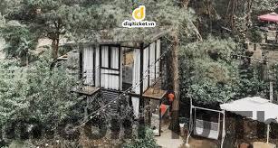 Không gian sân vườn xanh mát tại The Chipmunk – Nhà của Sóc Sóc Sơn