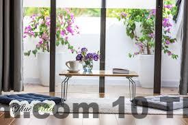 Không gian tiếp đón khách tại Thanh Bình Villa Sóc Sơn